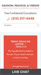 Mobile Screenshot of gapslegal.com
